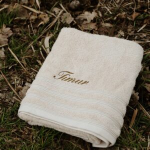 Handdoek gepersonaliseerd