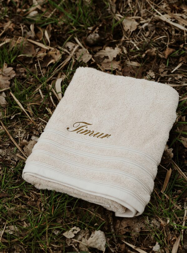 Handdoek gepersonaliseerd
