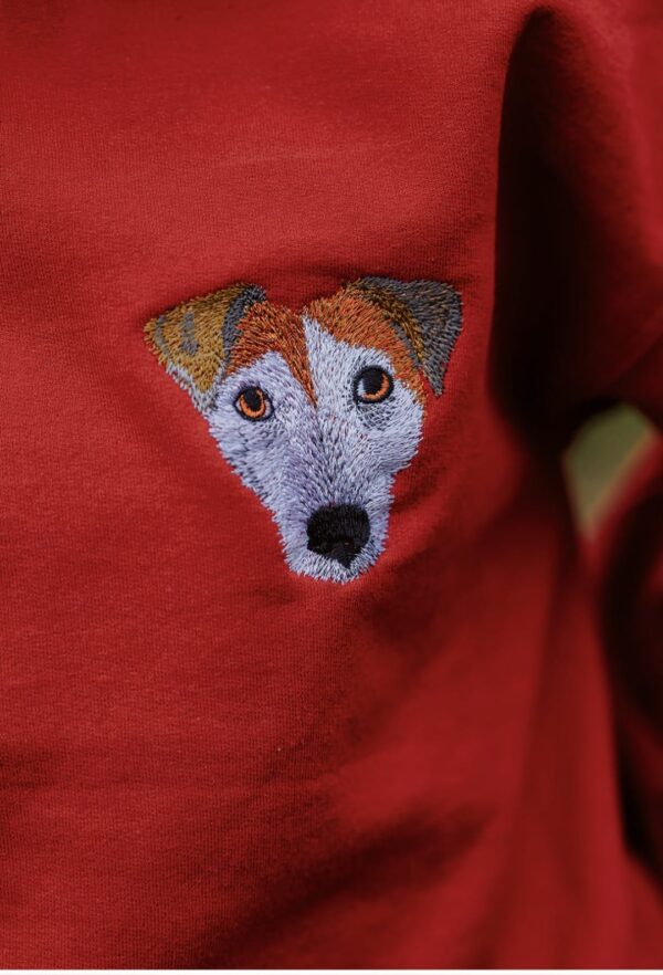 T-shirt met eigen afbeelding van huisdier