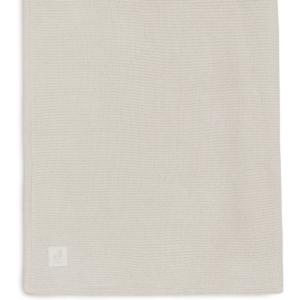 Deken Wieg 75x100cm Basic Knit Oatmeal